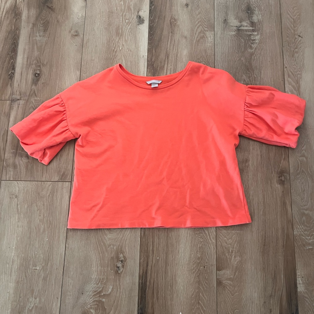 Coral crop top